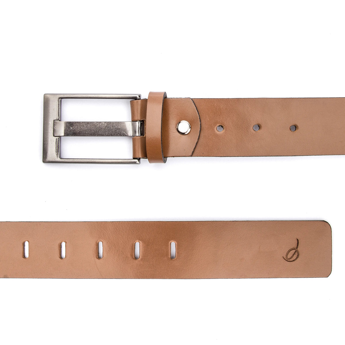 Cinto Masculino 100% Couro Whisky