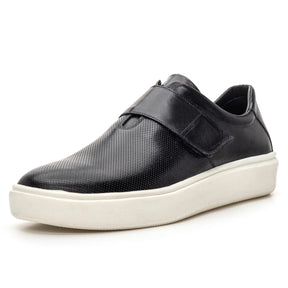 Tênis Casual com Velcro Preto - 5002